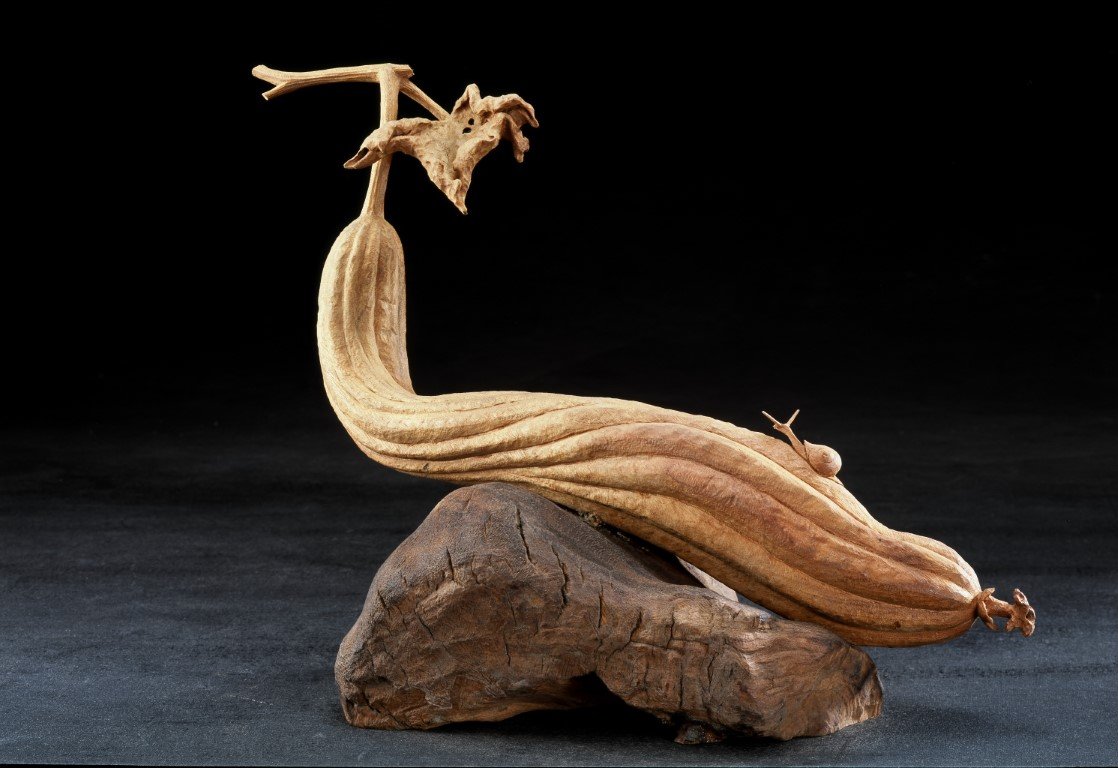 木雕藝術大師黃媽慶 展現藝術的神奇